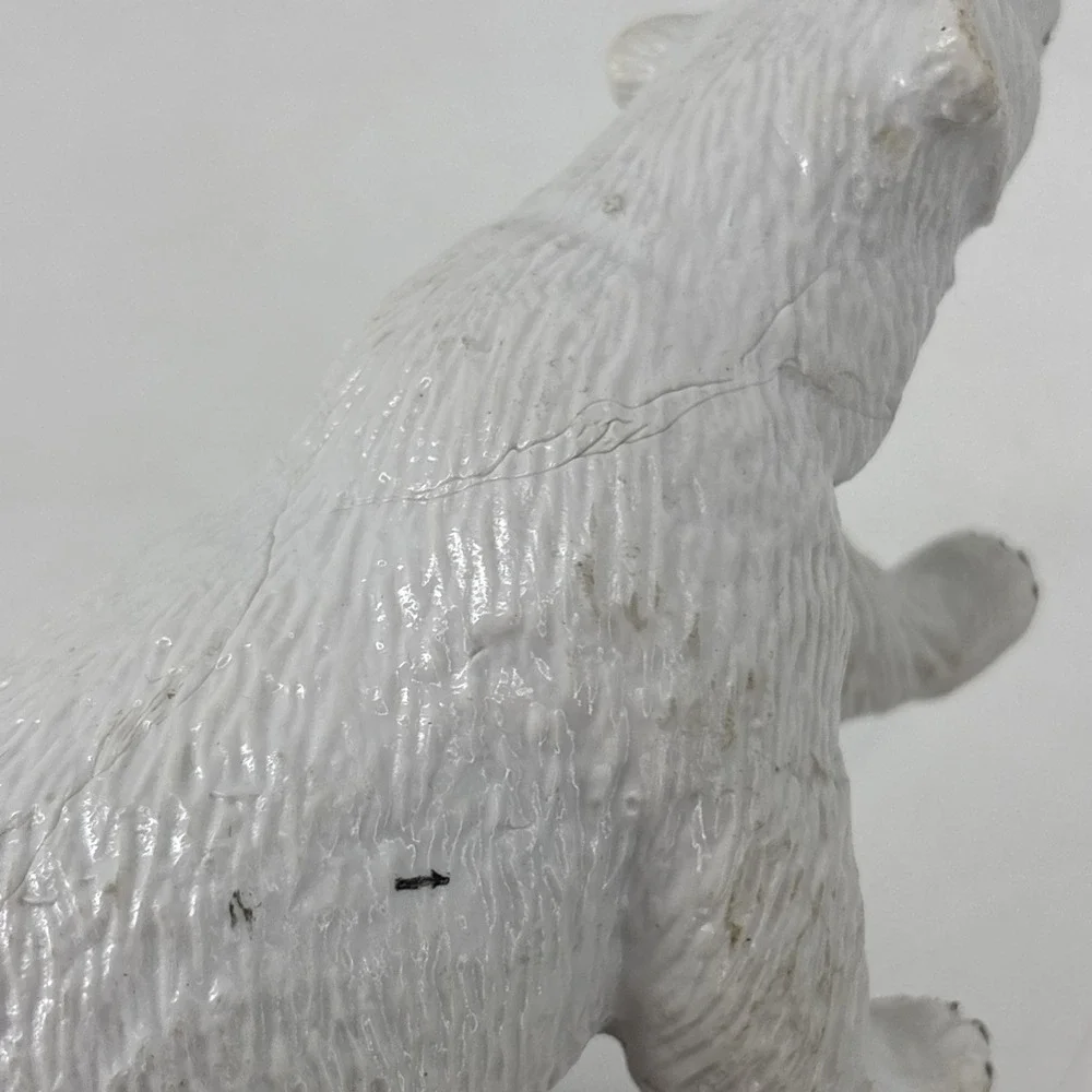 AAA PVC Jungle Arctic Animals Figures Lot‎ of 5 White Tiger Elephant Leopard